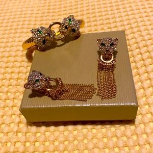 Earrings and Bracelet suite